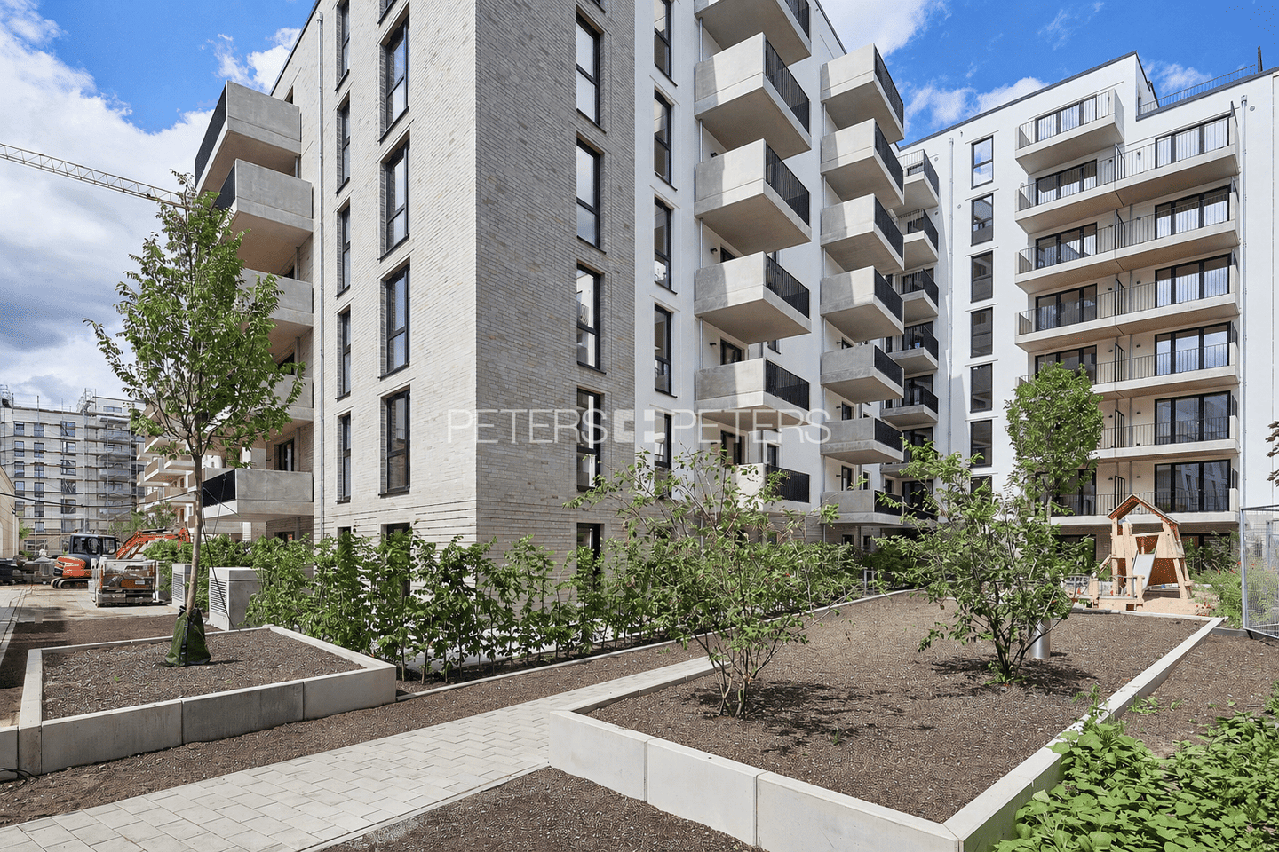 + Neubauwohnung mit zwei Terrassen in Rothenburgsort + Urban.Isle +, 20539 Hamburg (Mitte)