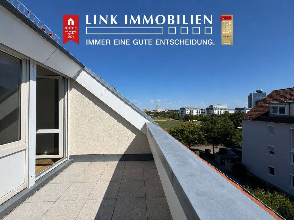 S-Möhringen: Charmante 2-Zimmer-Wohnung mit Loggia, 70567 Stuttgart (Möhringen)