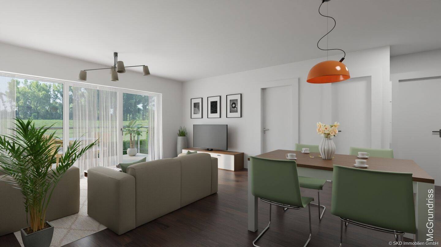 Eberbach: Schicke 3-Zimmer-Wohnung mit kleinem Garten!, 69412 Eberbach