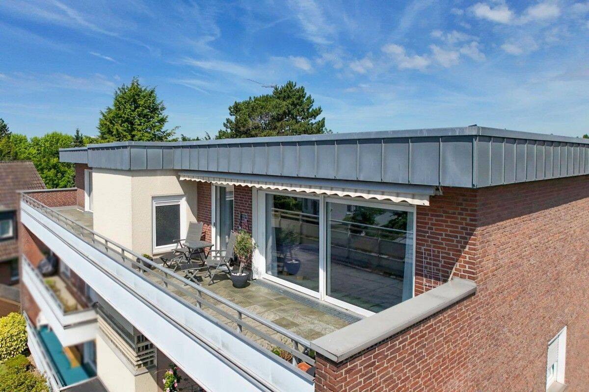 Bergerhausener Bestlage :) Penthouse-Schmuckstück, 170 m², 5 Räume & Garage, Nähe Siepental, 45136 Essen (Bergerhausen Huttrop Rüttenscheid)