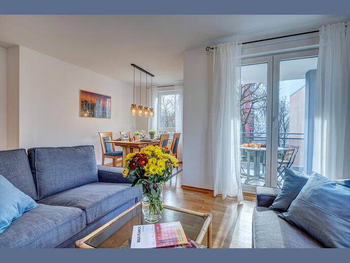 Möbliert: Schöne Familienwohnung in Moosach, 80997 München (Allach-Untermenzing Moosach Pasing-Obermenzing)