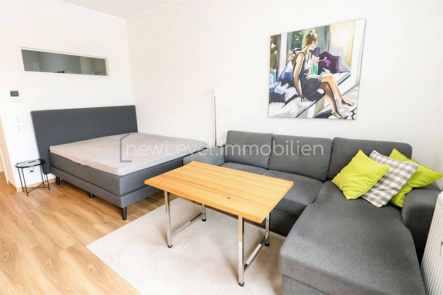 Modernes Apartment mit Küchenzeile | 1 Zimmer | barrierefrei, 93152 Nittendorf