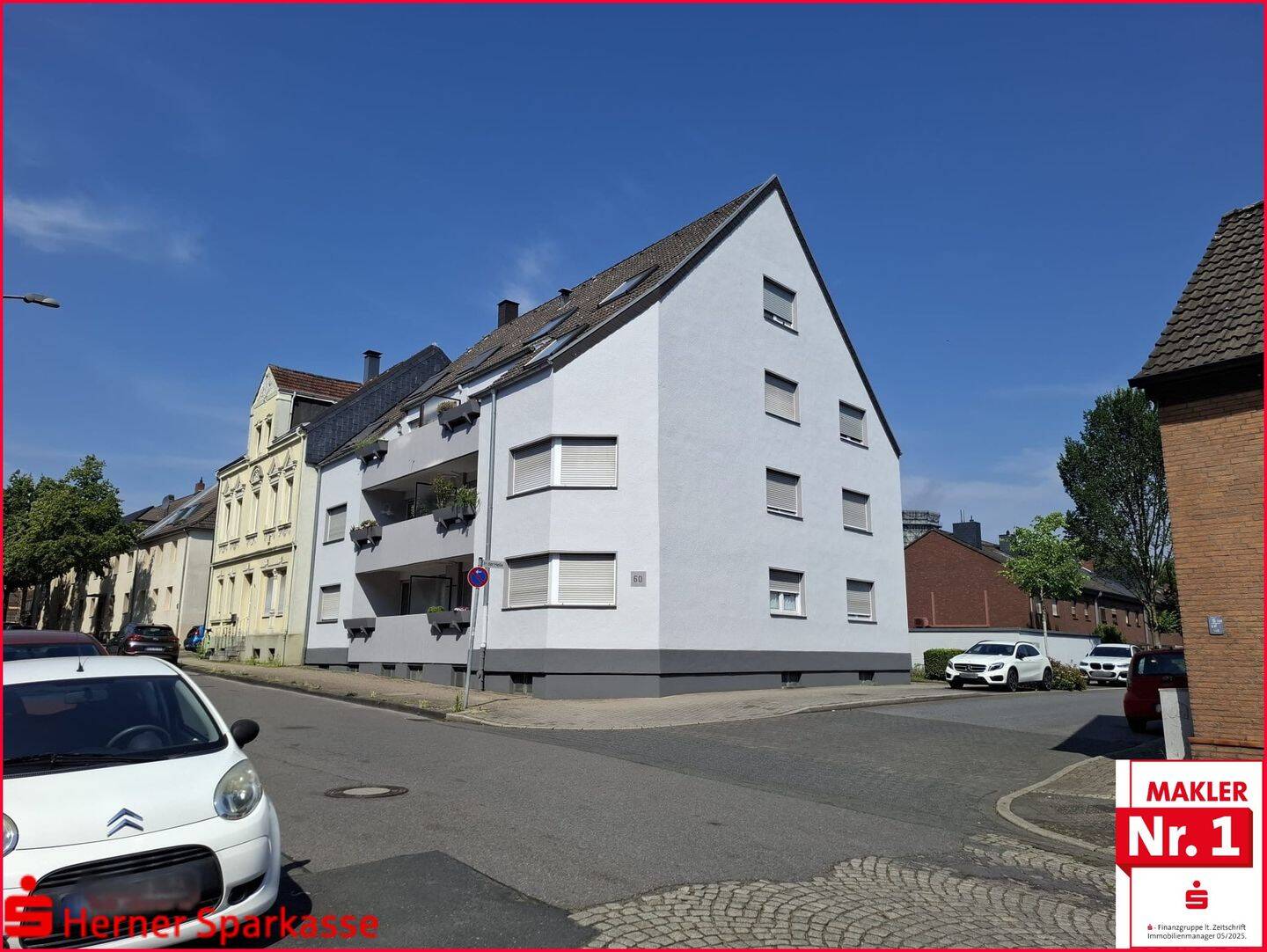 Zentrumsnahe 3,5-Zimmer, Loggia, eigene Garage & Gartenmitbenutzung, 44623 Herne (Baukau-Ost Herne-Mitte Herne-Süd)
