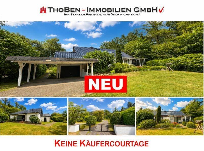 WOHNEN AN DER ALSTERQUELLE !!! Charmantes Einfamilienhaus mit Privatsphäre im Grünen in Sackgassenlage !!!, 24558 Henstedt-Ulzburg