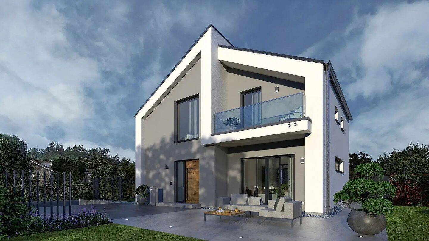 Einzugsfertiges individuelles und Luxuriöses Einfamilienhaus Pult 17 mit zwei Etagen und exklusiven Pultdesign, 42657 Solingen (Höhscheid Solingen-Mitte)
