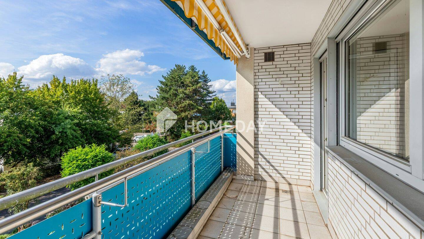 Bezugsfrei! Gestalten Sie Ihr neues Zuhause – 2 Zimmer mit Loggia und Stellplatz, 45481 Mülheim an der Ruhr (Broich Saarn Saarn/Mintard Saarn/Selbeck)