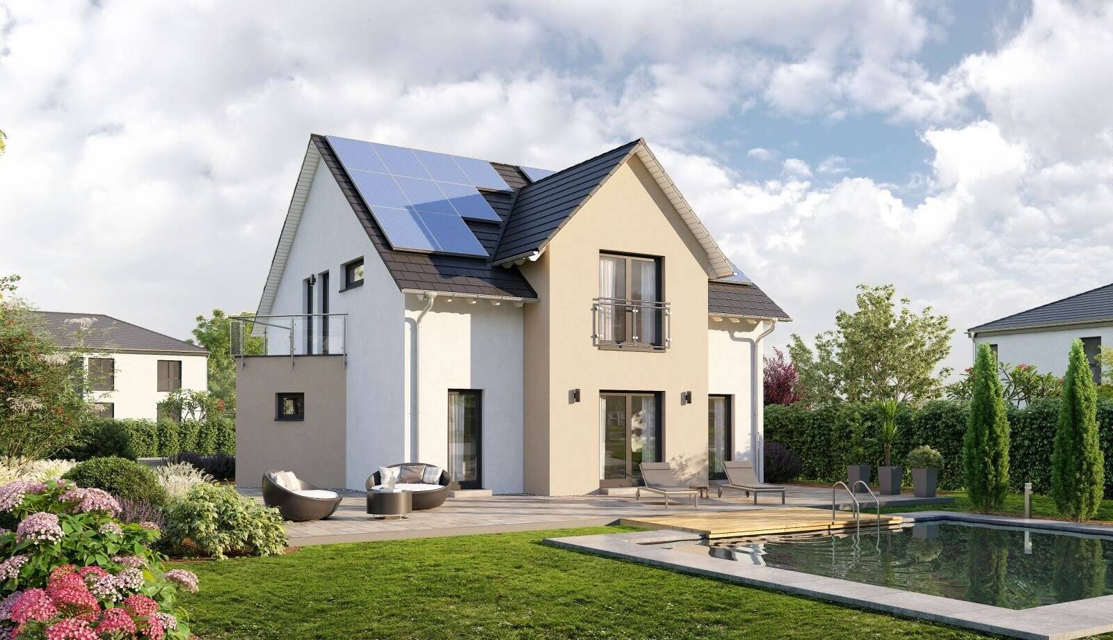 Individuell geplantes 5-Zimmer-Niedrigenergiehaus in Herne – Nachhaltiges Wohnen trifft moderne Komfortausstattung, 44629 Herne (Baukau-Ost Herne-Mitte Horsthausen)