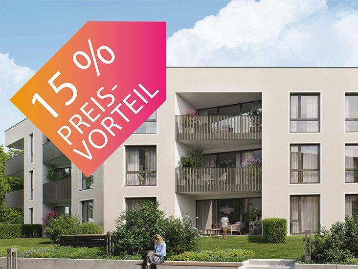 15 % Preisvorteil: 2-Zi-Wohnung im Grünen mit Balkon – WE1/423, 79238 Ehrenkirchen