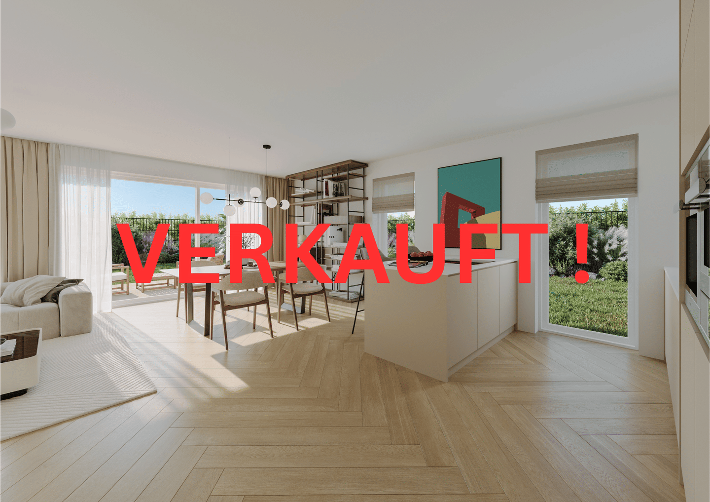 VERKAUFT ! °  Lichtdurchflutete 3.5-ZWG ° W 03 ° Süd-West-Ost ° SCHLOSSPARK – Bad Säckingen Rhein-Au, 79713 Bad Säckingen