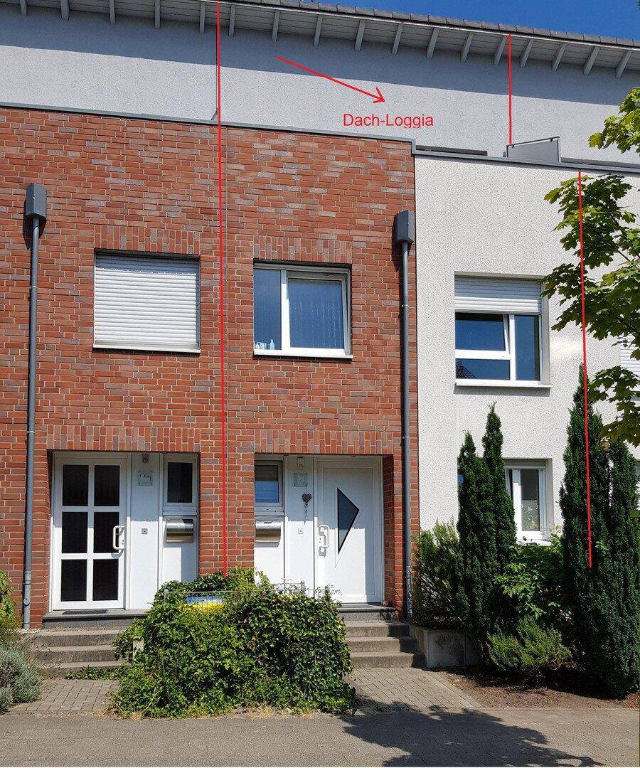 Schönes, ruhig gelegenes Reihenmittelhaus (Energiekl. B), 4 Zi, 2 Bäder, Garage, 200m zur U-Bahn, 40489 Düsseldorf (Angermund Kaiserswerth Kalkum Lohausen Wittlaer)