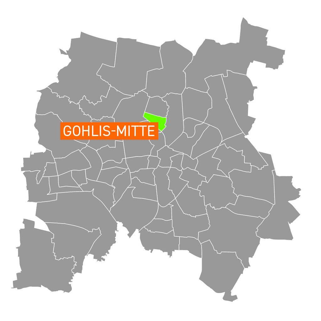 Von viel Grün umgebene Wohnung in guter Wohnlage, 4157 Leipzig (Gohlis-Mitte Gohlis-Nord Möckern)