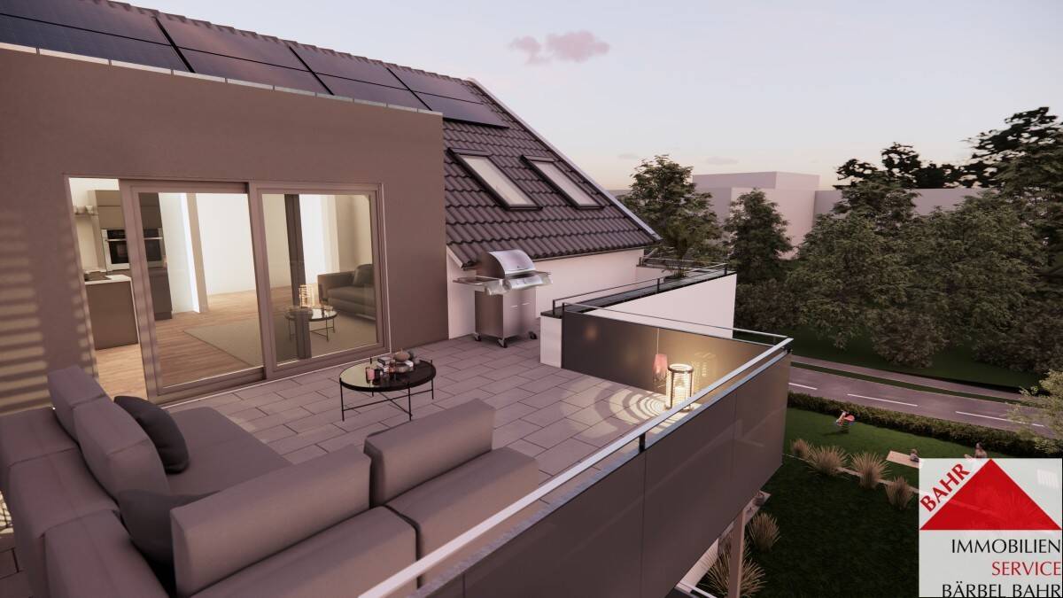 Exklusive Dachgeschosswohnung mit Traumterrasse in Herrenberg, 71083 Herrenberg