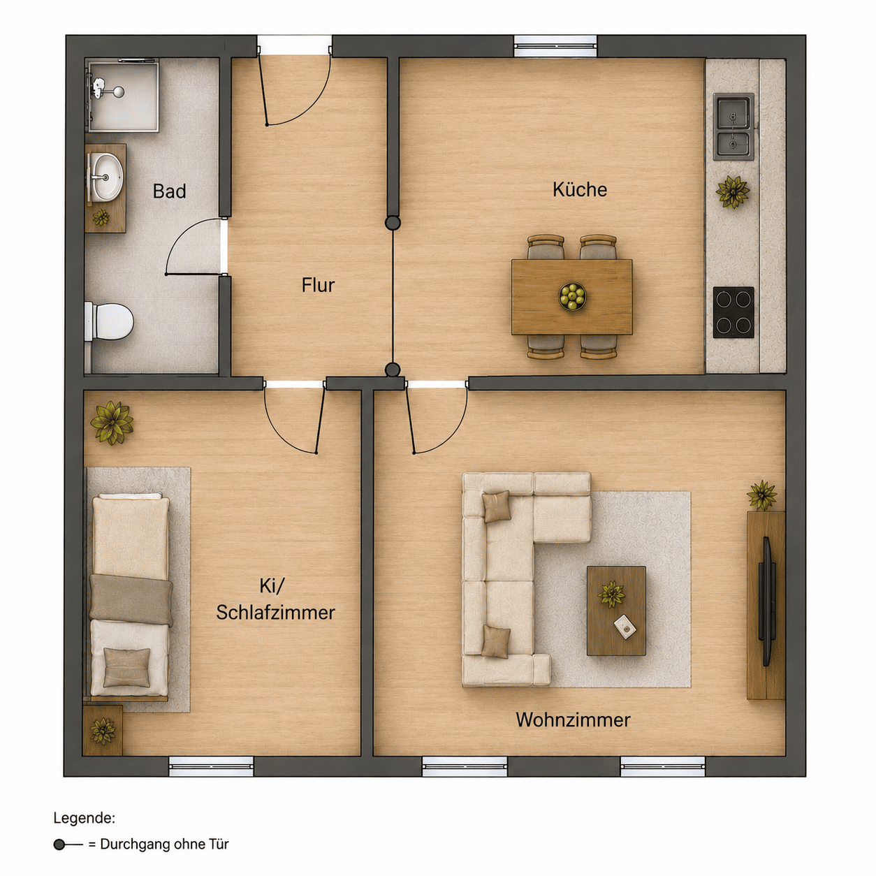 Moderne 2 -Zimmer-Wohnung in der Altstadt von Würzburg mit idealer Anbindung, 97070 Würzburg (Altstadt)