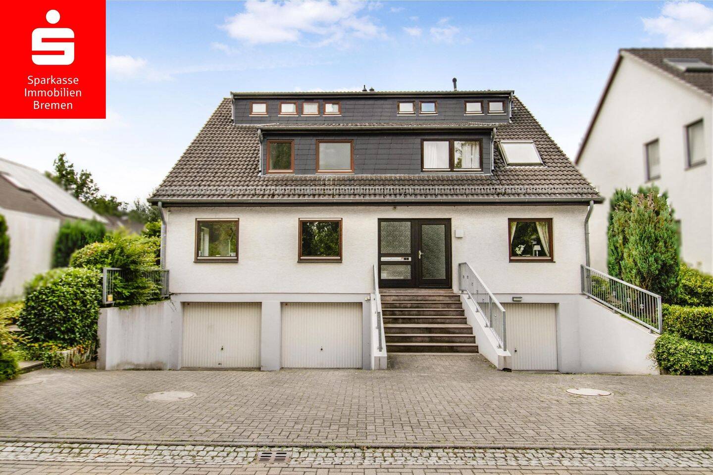 Bremen-Borgfeld: 2 Zi.-ETW zzgl. ausgebautem Spitzboden mit Garage und Gartenanteil, 28357 Bremen (Blockland Borgfeld Lehesterdeich)