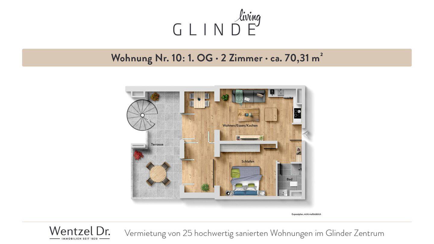 Mehr Raum zum Leben – moderne 2-Zimmer-Wohnungen- Wentzel Dr., 21509 Glinde