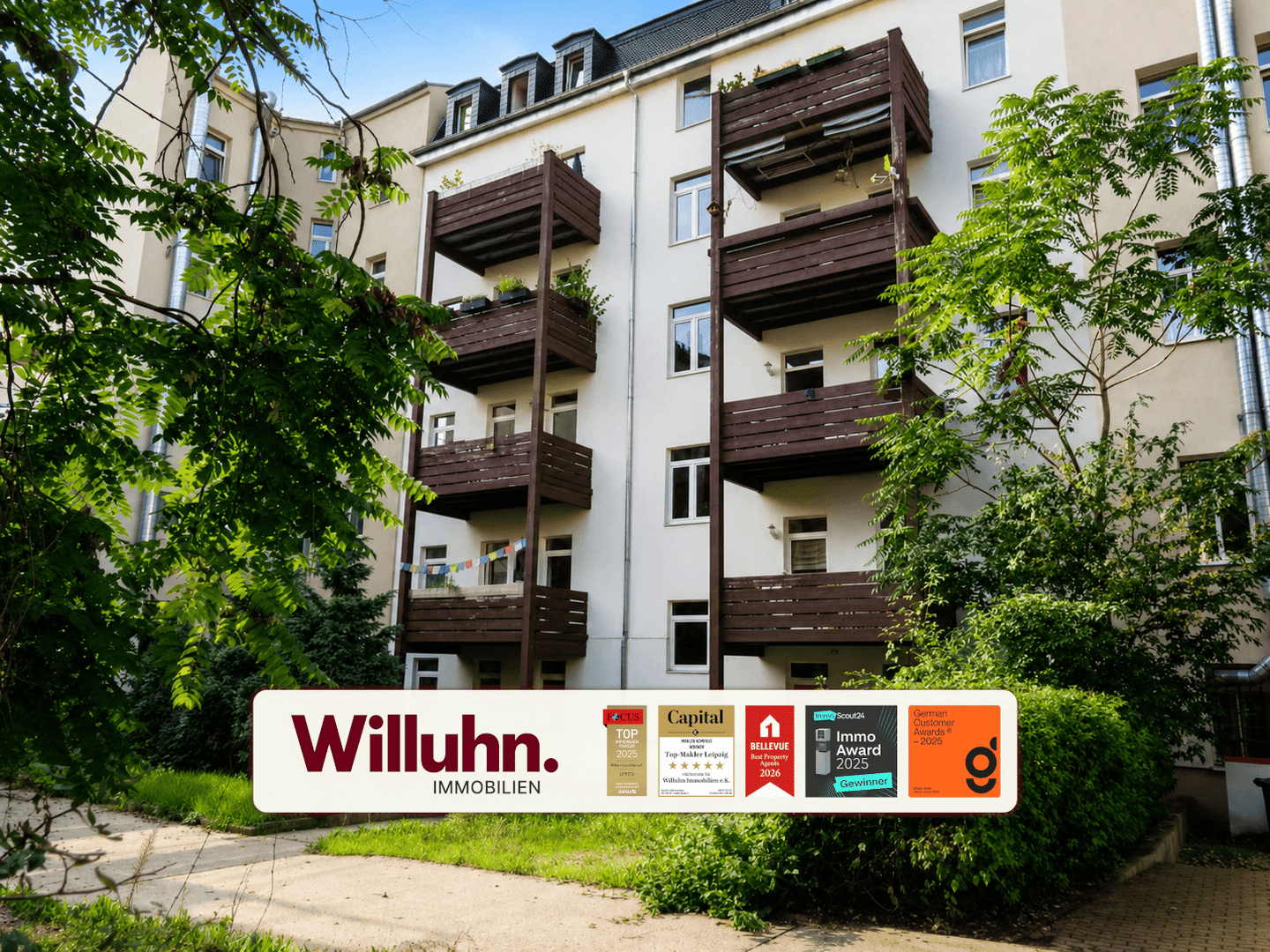 Beliebte Lage in der Südvorstadt | Einbauküche | Balkon | Fußbodenheizung im Bad, 4275 Leipzig (Marienbrunn Südvorstadt)