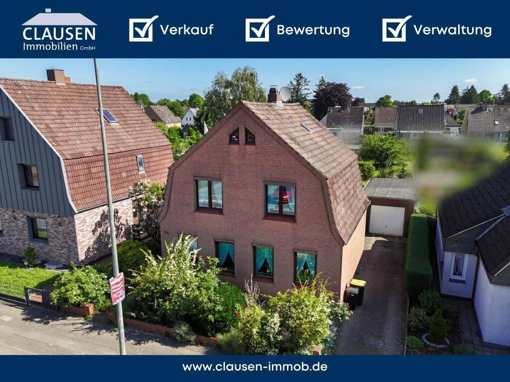Charmantes Einfamilienhaus mit großzügigem Garten!, 24536 Neumünster (Brachenfeld Einfeld Tungendorf)