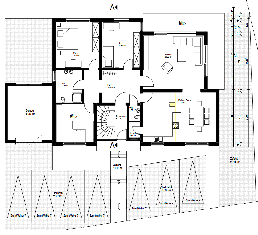 Wohnung Erstbezug ab 01.10.2026 mit großem Garten, 54329 Konz