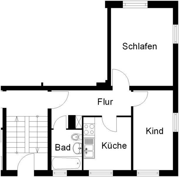 2 Raum Wohnung für Single oder Paar frei!, 49084 Osnabrück (Fledder Schinkel Schinkel-Ost)