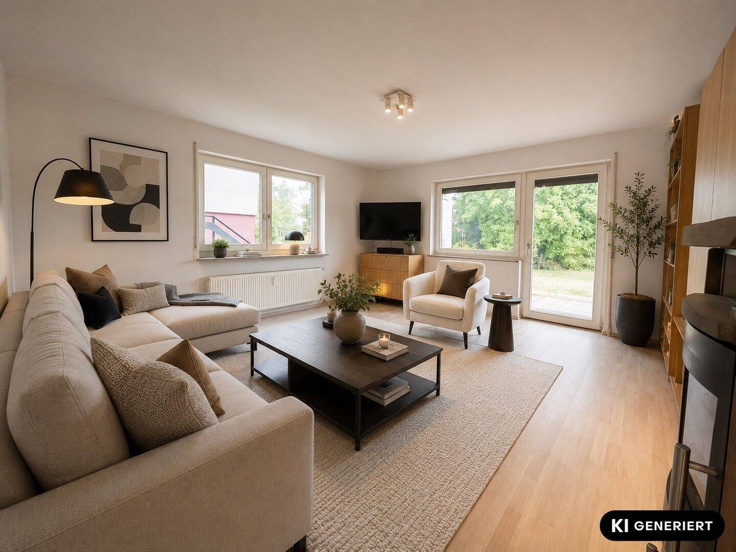 Charmante 2-Zimmer-Wohnung mit eigenem Garten, Terrasse und Garage in Helmstadt, 74921 Helmstadt-Bargen