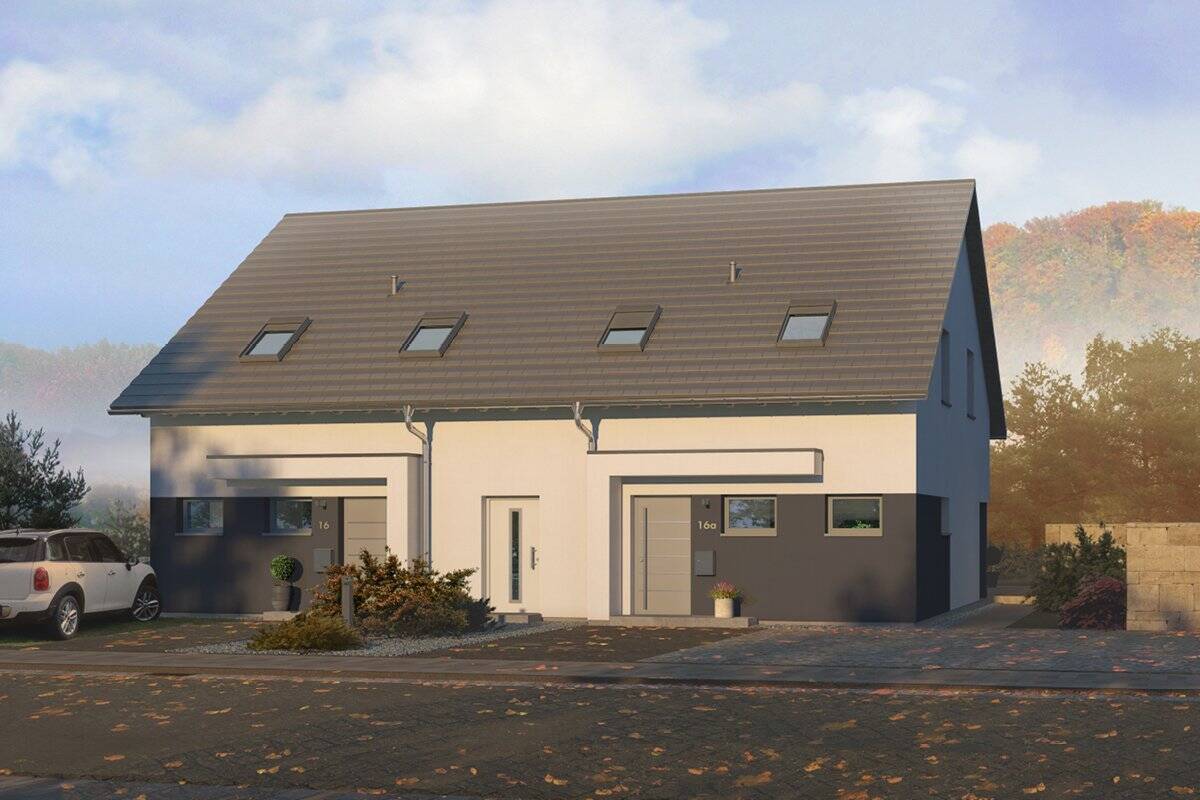 Modernes, individuell geplantes Doppelhaus in Mellrichstadt – Ihr Zuhause nach Maß, 97638 Mellrichstadt