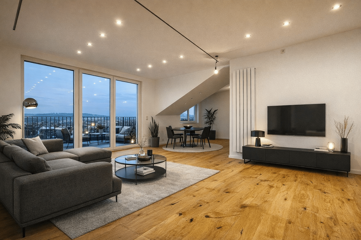 Erstbezug! 2 Zimmer DG Wohnung mit Sonnenloggia zum Wohlfühlen, neue Böden, neues Bad, saniert!, 90587 Veitsbronn