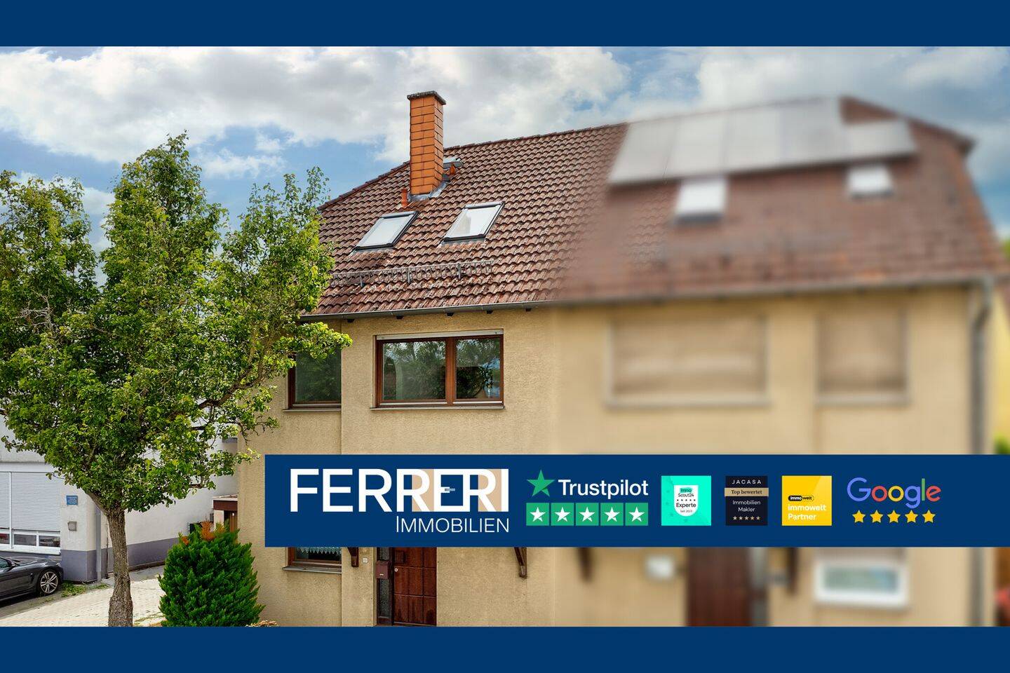 Ihr eigenes Familienheim in Flörsheim-Weilbach: 6 Zimmer, viel Platz, Garten, Garage, gute Anbindung, 65439 Flörsheim am Main