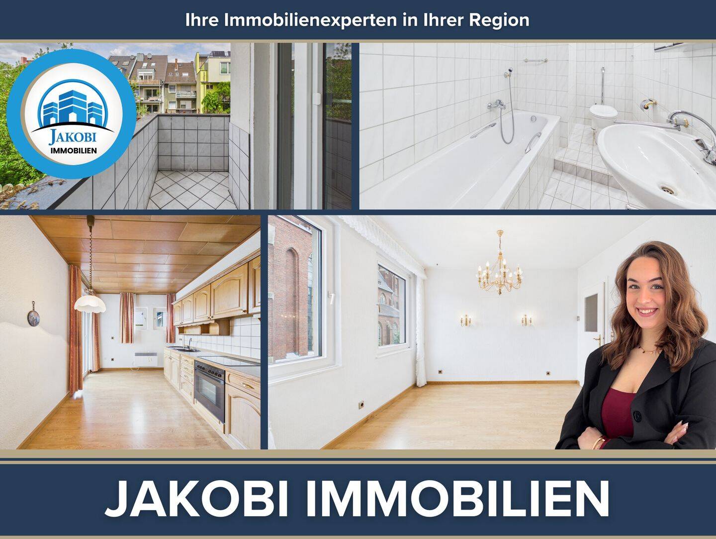 Aufgepasst: 2-Zimmer-Eigentumswohnung mit Balkon in begehrter Lage von Köln-Nippes, 50733 Köln (Nippes Weidenpesch)
