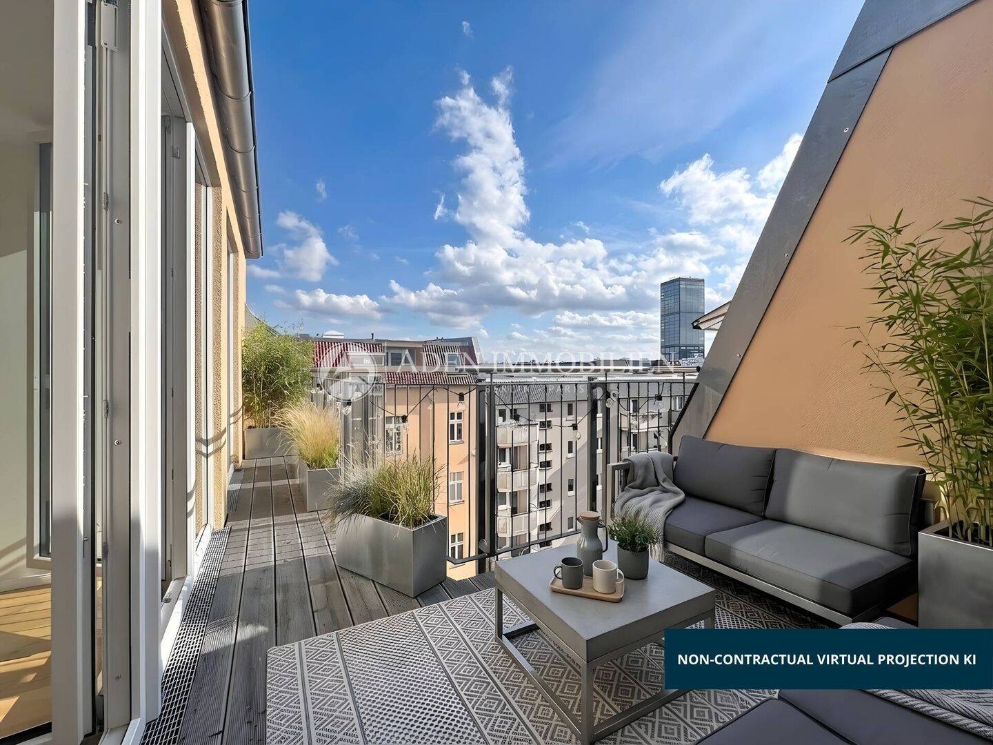 Erstbezug! Helle 3-Zimmer-Wohnung im Dachgeschoss mit Terrasse, 10245 Berlin (Friedrichshain-Kreuzberg Friedrichshain)