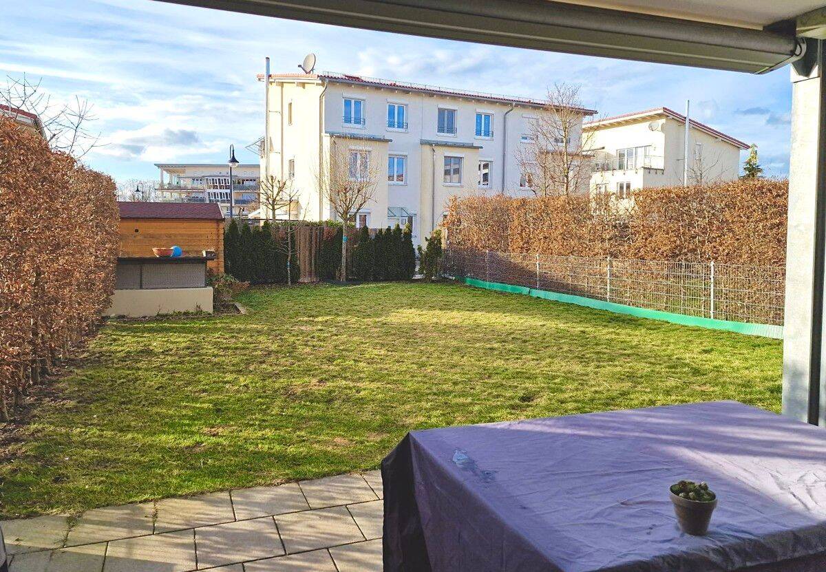 Möblierte Erdgeschosswohnung mit Gartennutzung  in zentraler Lage von Olching – Befristeter Mietvertrag bis Ende 2028 –, 82140 Olching