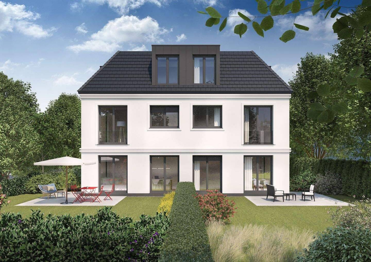 Neubau von zwei Stadtvillen in Othmarchen, 22605 Hamburg (Altona Bahrenfeld Groß Flottbek Othmarschen)