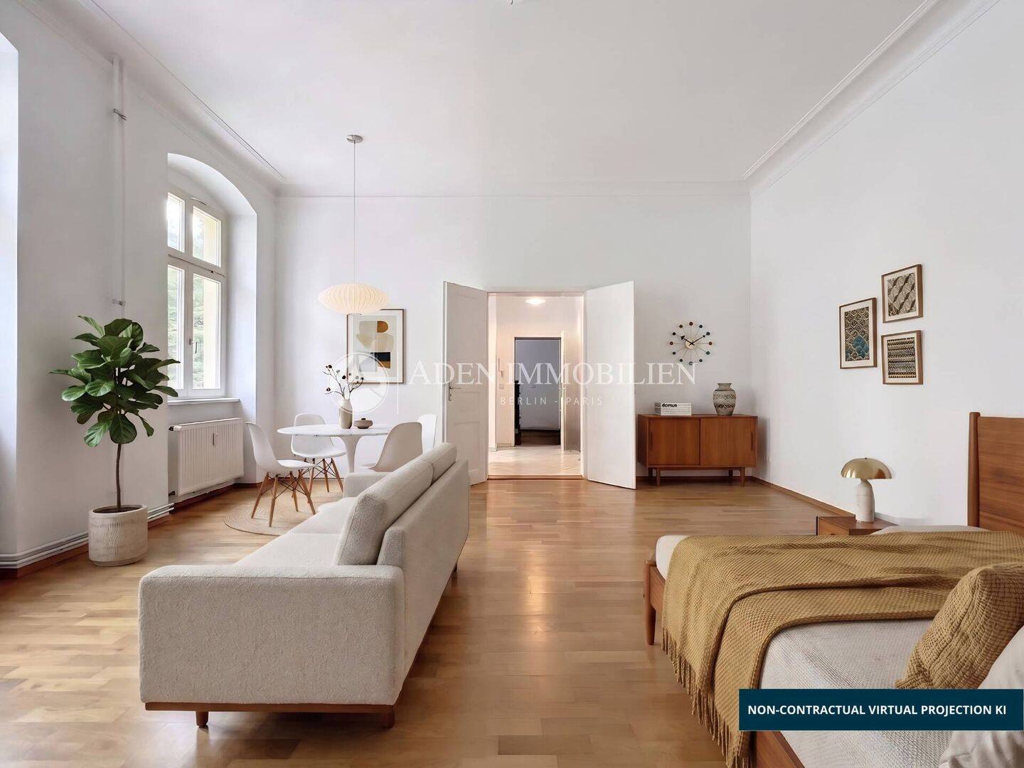 Rosenthaler Platz und Volkspark am Weinberg – Apartment mit Potenzial!, 10119 Berlin (Mitte Prenzlauer Berg)