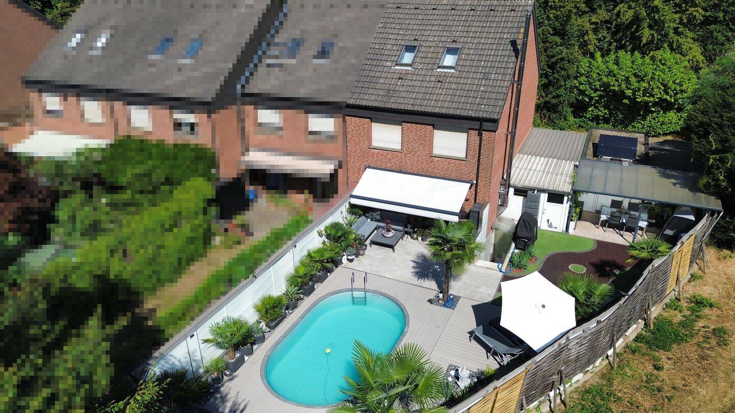 Exklusives Reihenendhaus auf Erbpacht – Pool, Sauna & sofort einzugsbereit!, 45889 Gelsenkirchen (Bismarck)