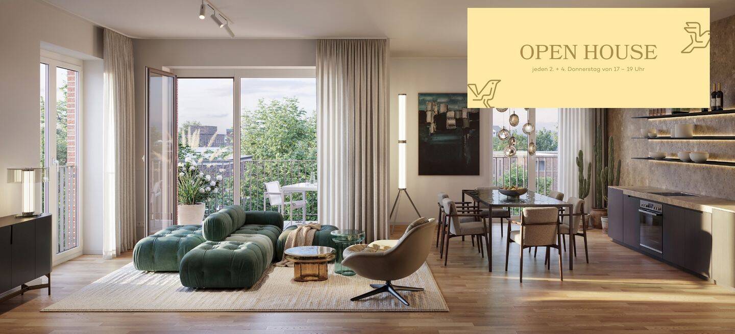 OPEN HOUSE Do., 27.08. von 17-19 Uhr! Flexibilität trifft Design: 4 Zimmer im beliebten Ottensen, 22763 Hamburg (Altona Othmarschen Ottensen)