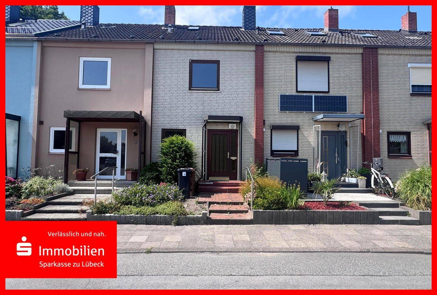 Gemütliches Reihenmittelhaus auf Erbpachtgrundstück in zentraler Lage, 23556 Lübeck (Buntekuh Sankt Lorenz Nord Sankt Lorenz Süd)