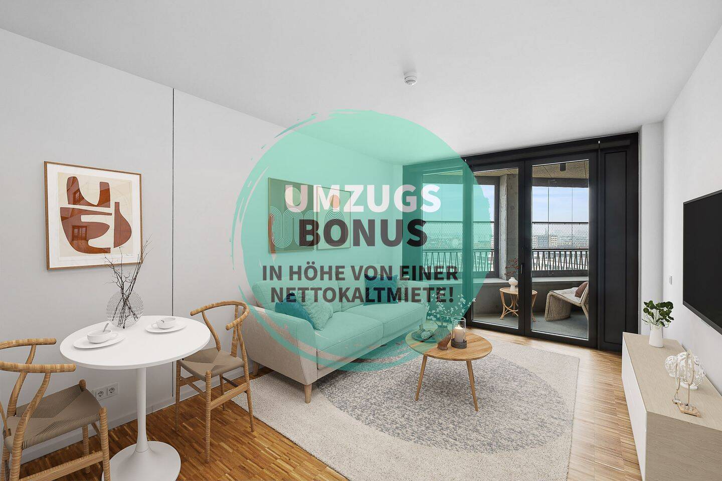 Own Your Style – Stylisches 1-Zimmer-Apartment mit Loggia im Herzen Berlins, 10557 Berlin (Mitte Hansaviertel Moabit Tiergarten)
