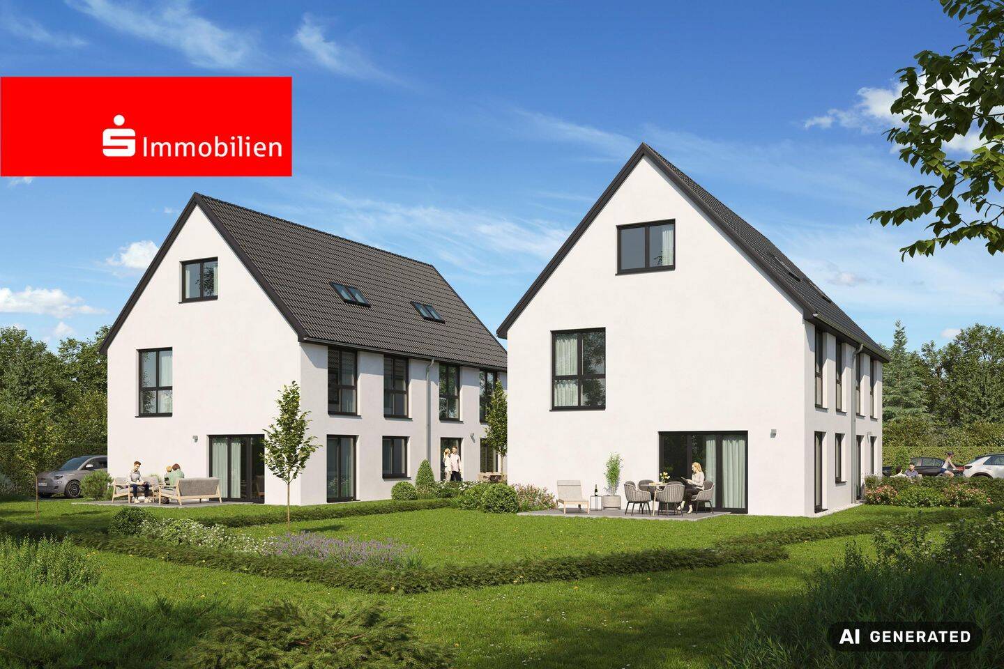 Neubau-Doppelhaushälften in Pries-Friedrichsort, 24159 Kiel (Friedrichsort Holtenau Pries Schilksee Wik)