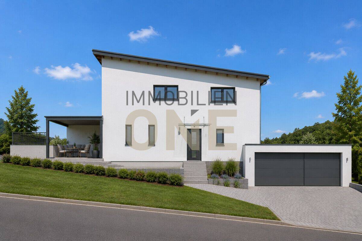 Exklusive Neubau-Doppelhaushälfte in KfW-40-QNG-Bauweise – modernes Familienwohnen mit Weitblick, 94347 Ascha