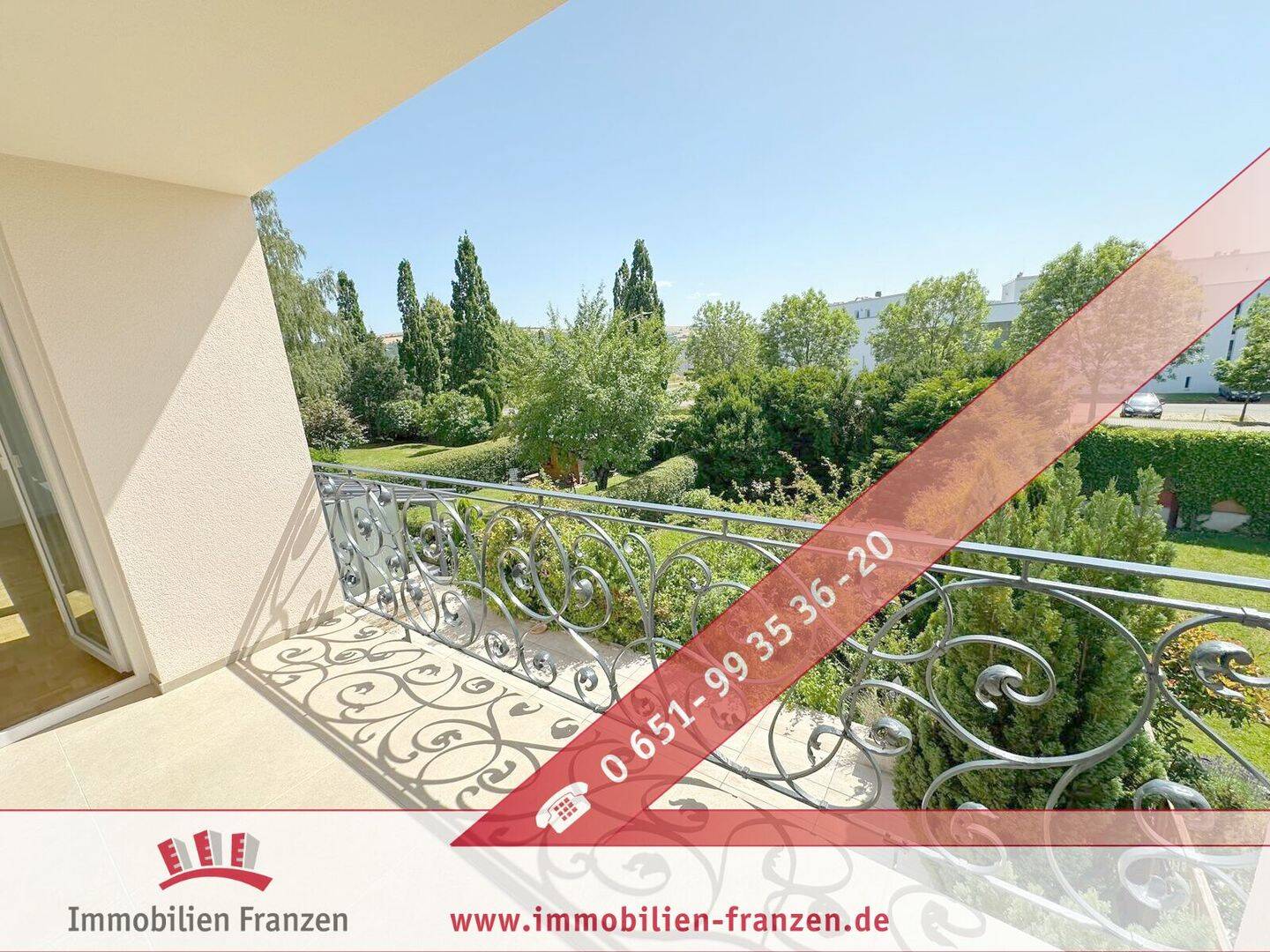 Attraktive 3-Zimmer-Wohnung mit EBK, überdachtem Balkon, Stellplatz & Kellerraum, 54296 Trier