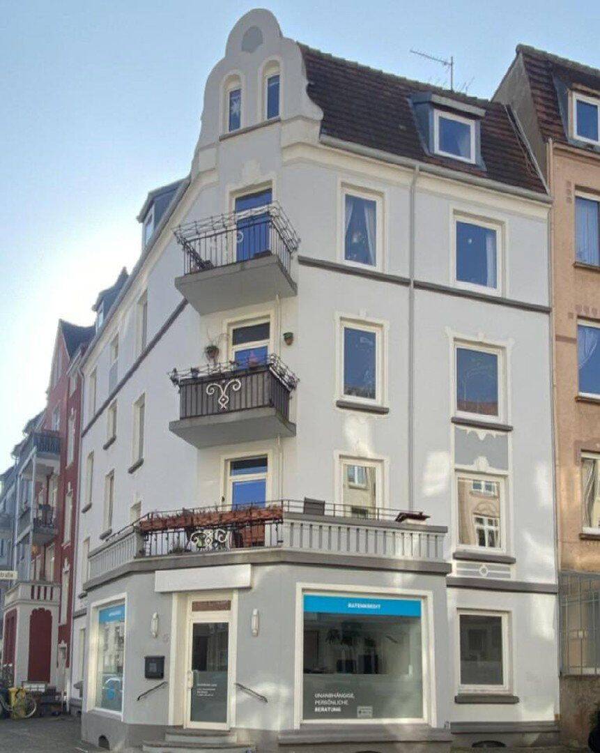 3 Zi Wohnung, WG-geeignet, Einbauküche & Duschbad – ideal für Studenten, 4.OG im Dachgeschoss, 23554 Lübeck (Innenstadt Sankt Lorenz Nord Sankt Lorenz Süd)
