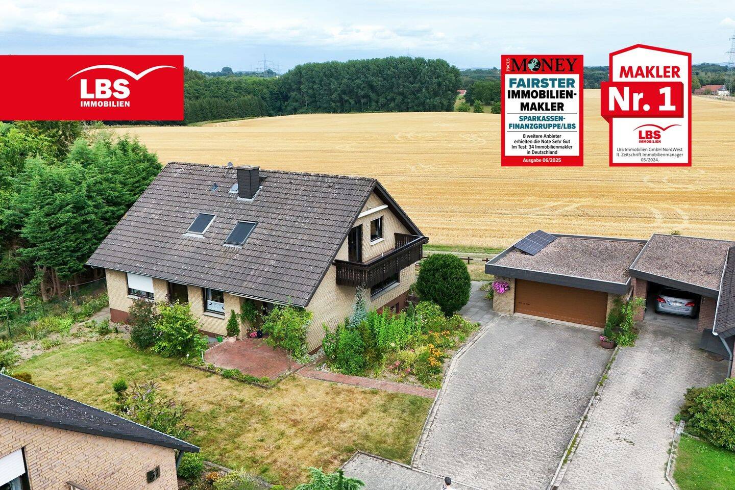 Tolles Ein/Zweifamilienhaus direkt am Feldrand und dennoch zentral, 33739 Bielefeld