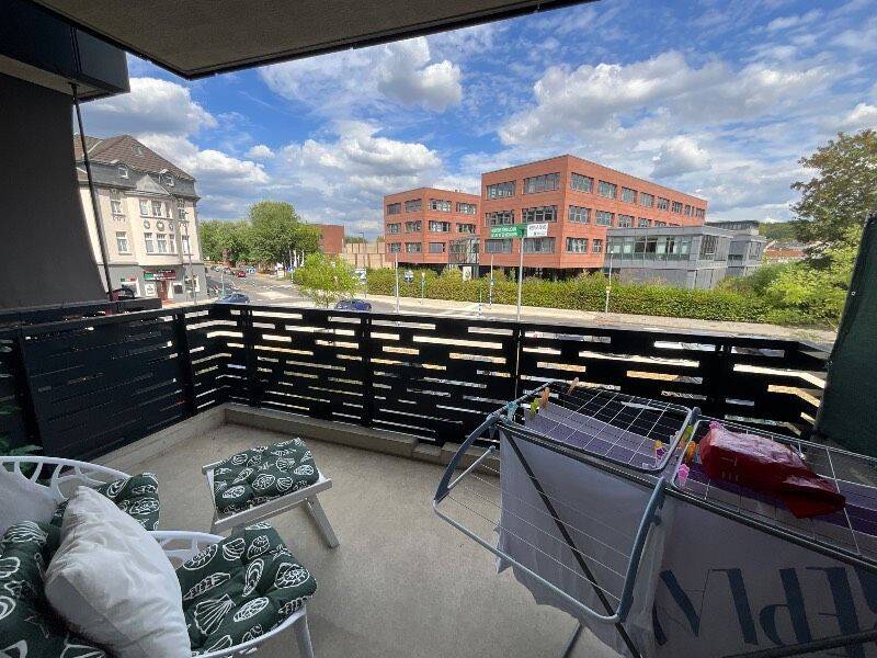 47125/8 Helles 1-Zimmer-Appartment mit Balkon in Düsseldorf-Rath/preisgedämpft – bitte Einkommensgrenze beachten, 40472 Düsseldorf (Hubbelrath Lichtenbroich Rath Unterrath)