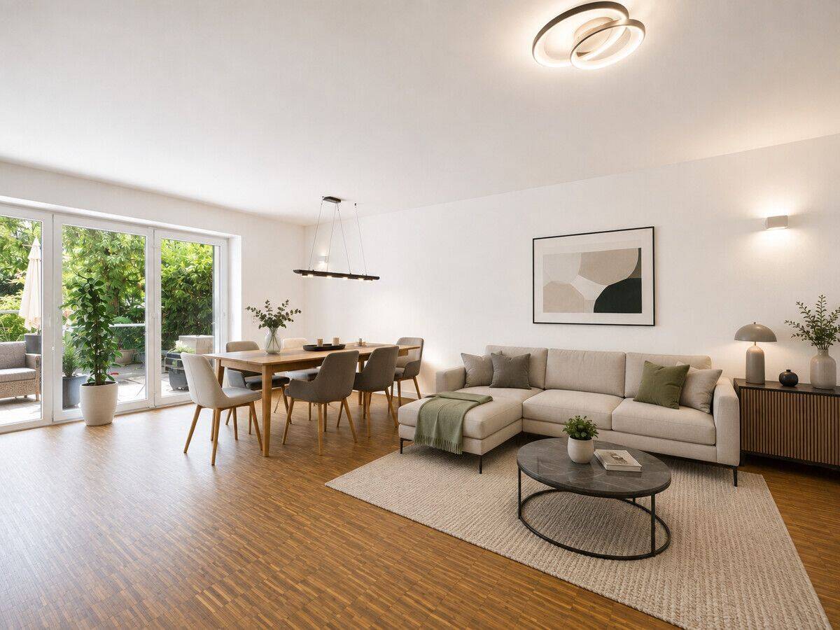Wohnen mit Garten – großzügige 3-Zimmer-Wohnung mit Südterrasse, 30161 Hannover