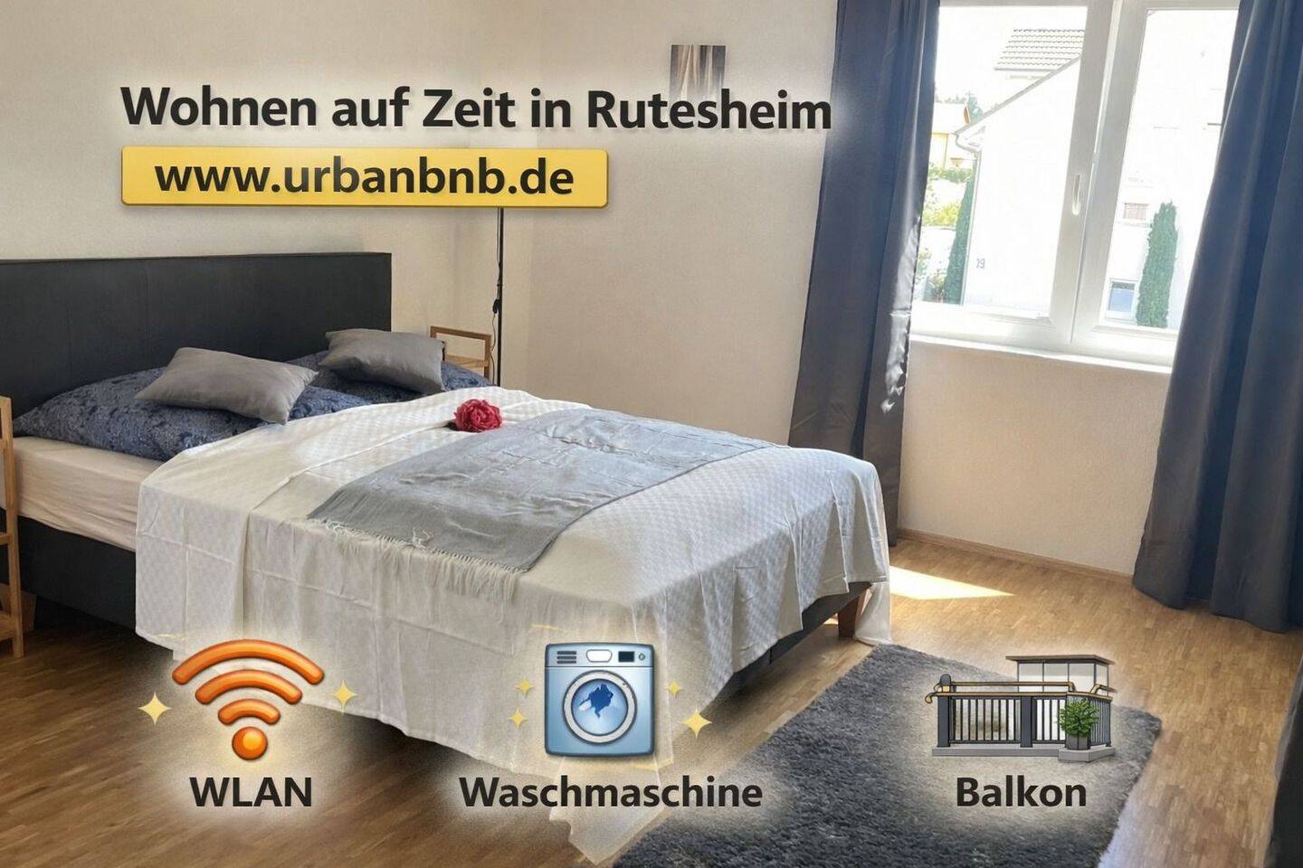 Wohnen auf Zeit in Rutesheim, Nähe Leonberg, ab 1 Monat buchbar, 71277 Rutesheim