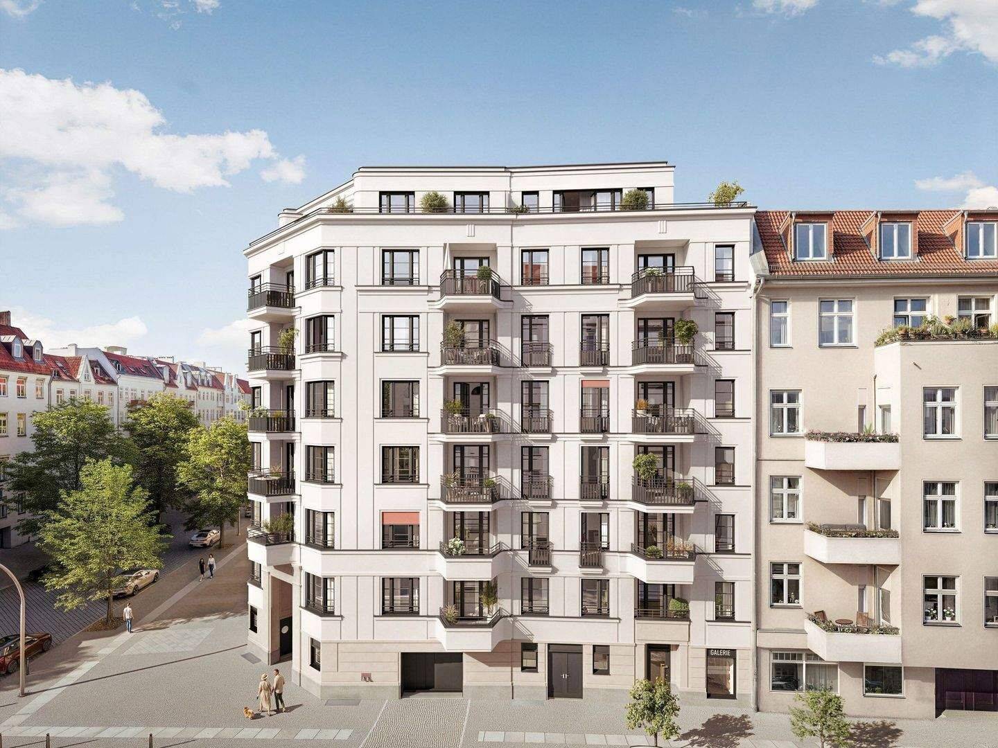 Charmante Wohnung mit zwei Balkonen – 4 Zimmer, 14057 Berlin (Charlottenburg-Wilmersdorf Charlottenburg Westend)