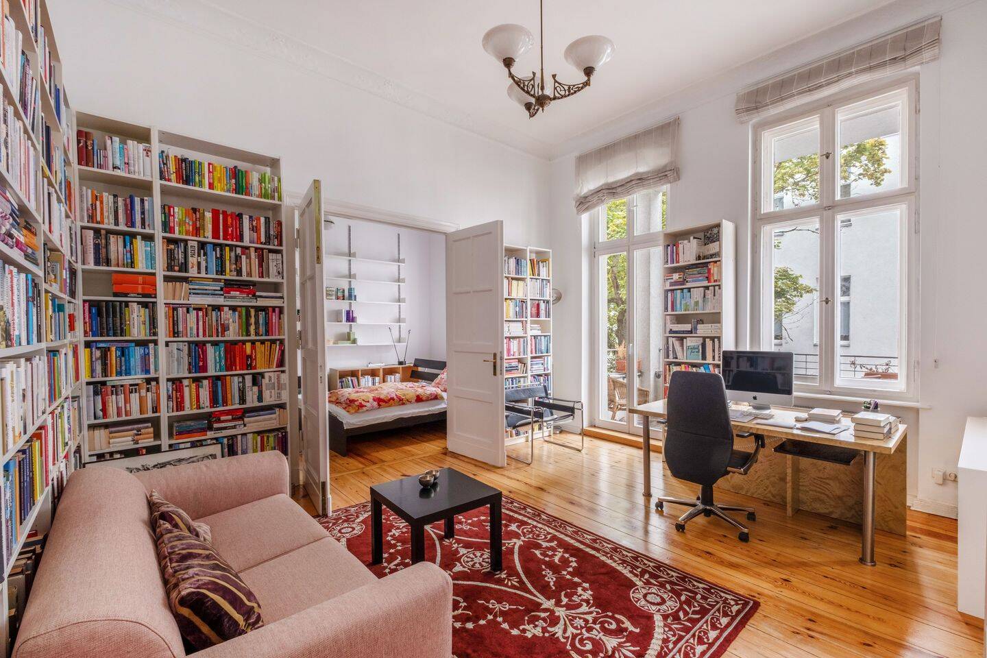 Klassisches Altbaurefugium mit Balkon im Bayerischen Viertel, 10779 Berlin (Tempelhof-Schöneberg Schöneberg Wilmersdorf)