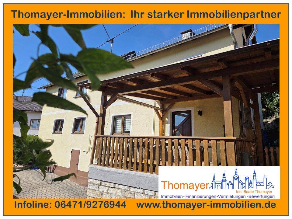 ***Feines gepflegtes Häuschen mit Terrasse, Hochgarten und 2 Stellplätzen!!!***, 35781 Weilburg
