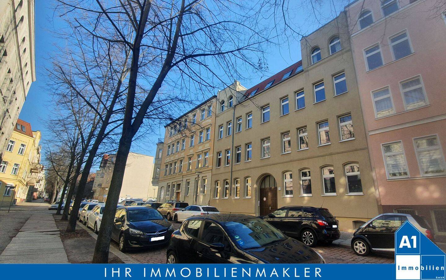 Halle/Nördliche Innenstadt: Vermietete 2-Zimmer-Eigentumswohnung mit Balkon im attraktiven Stadtteil Paulusviertel, 6114 Halle (Saale) (Am Wasserturm Giebichenstein Innenstadt Paulusviertel Trotha)
