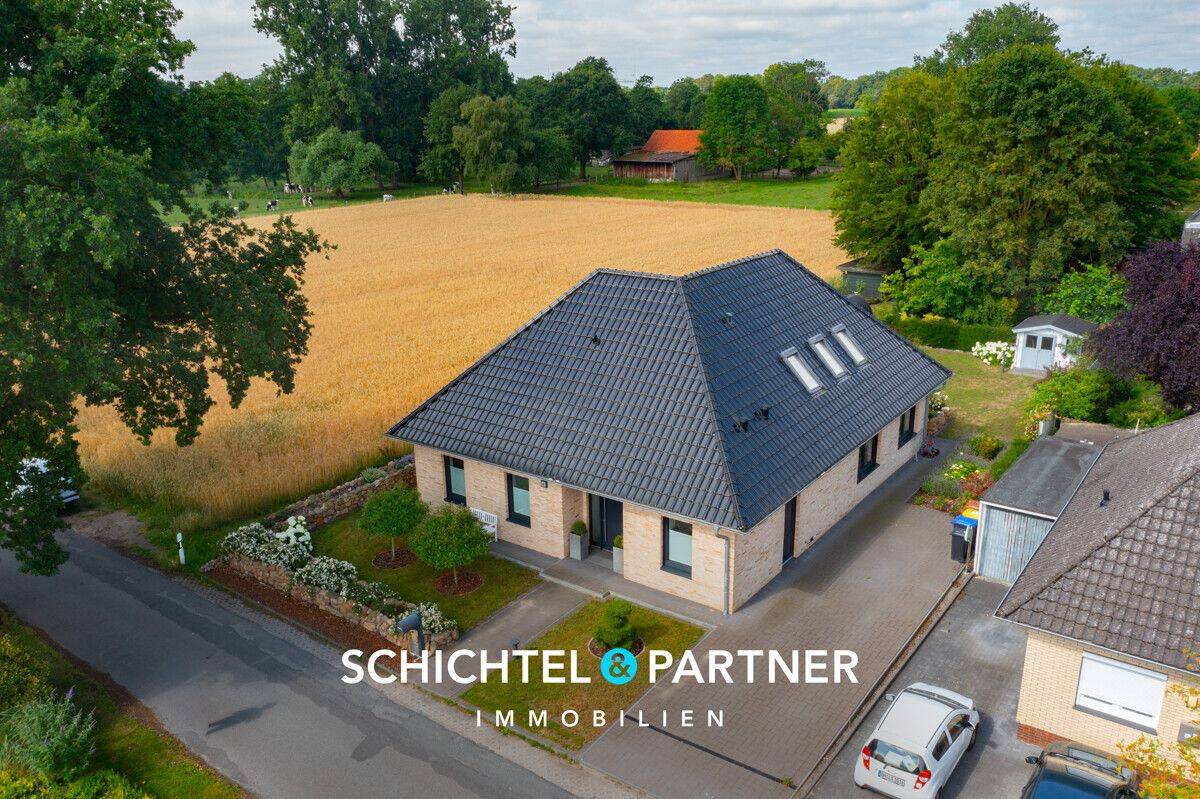 Varrel | Neuwertiges KfW-40-Haus mit Wärmepumpe & traumhaftem Ausblick, 28816 Stuhr