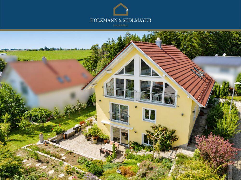 Ein Ort zum Ankommen: Refugium mit traumhaftem Garten und großzügigem Wohnambiente in Vilsheim, 84186 Vilsheim